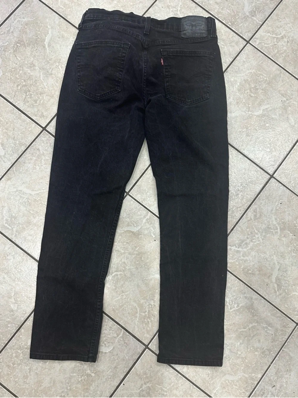 Levi's Black 511 Straight-Leg Jeans